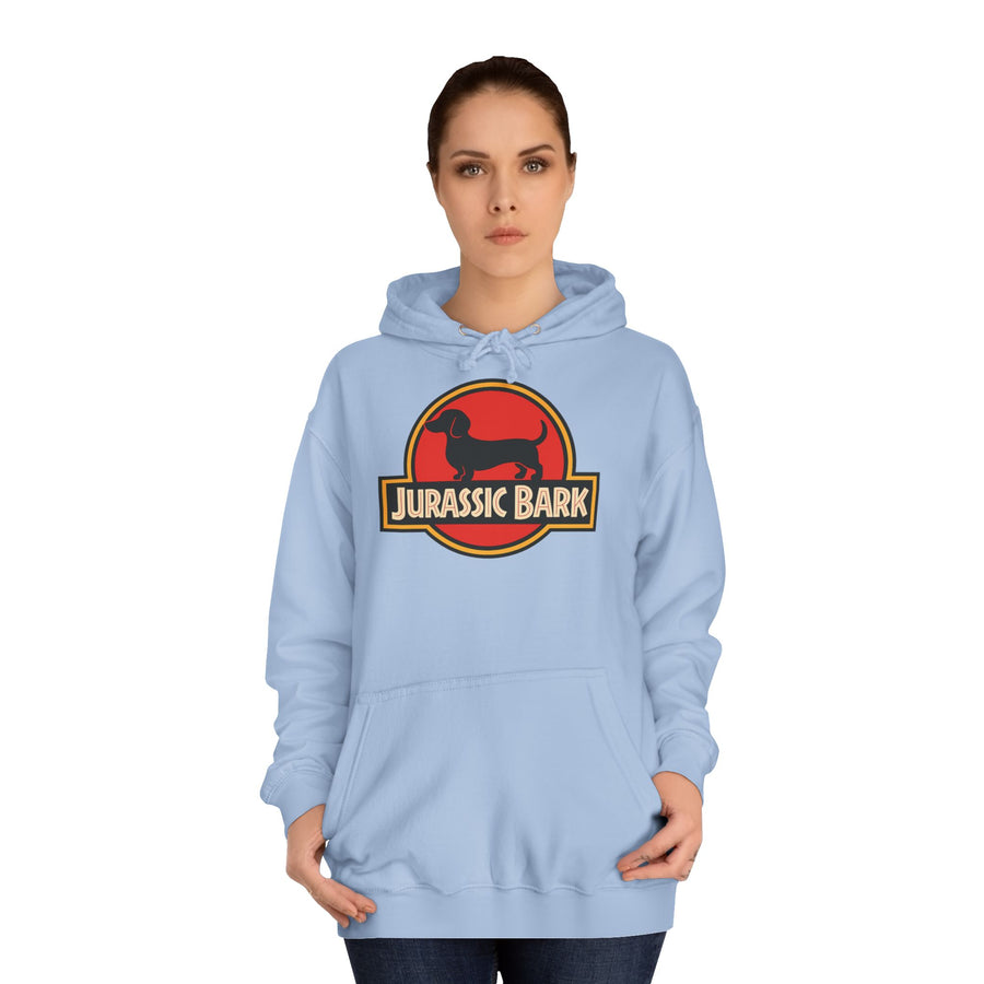 Sweat à capuche Jurassic Bark - Parodie teckel pour les amoureux des chiens - Cadeau drôle