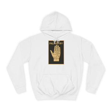 True Insights Popular Palmistry Hoodie – Vintage-Handlinien-Motiv