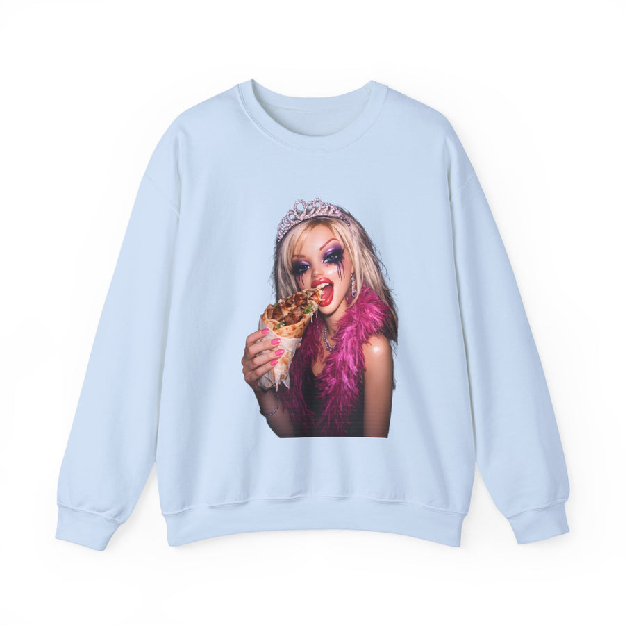 Princess Punk Sweatshirt – Freches Party-Motiv mit Drag-Queen-Glam