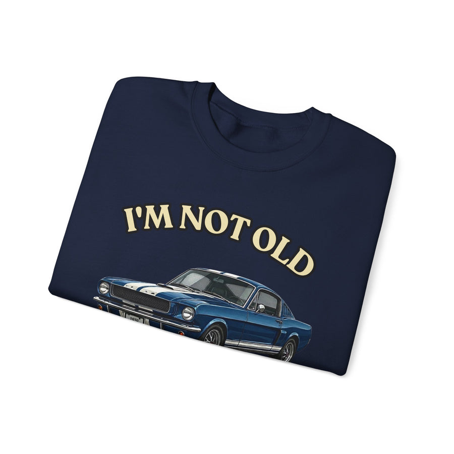 Geschenk zum 50. Geburtstag – Sweatshirt Jahrgang 1976 Muscle Car