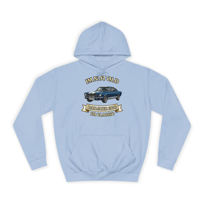 Hoodie Baujahr 1976 - I'm Not Old I'm Classic - Oldtimer Muscle Car Geburtstag Geschenk 50 Jahre