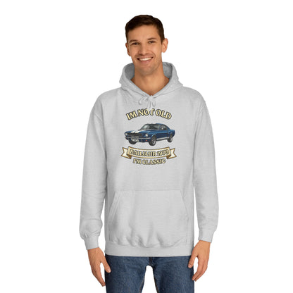 Hoodie Baujahr 1976 - I'm Not Old I'm Classic - Oldtimer Muscle Car Geburtstag Geschenk 50 Jahre