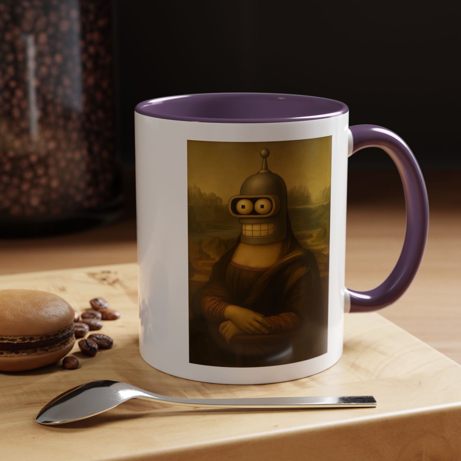 True Insights Tasse Bender Mona Lisa satirisches Sci-Fi Geschenk