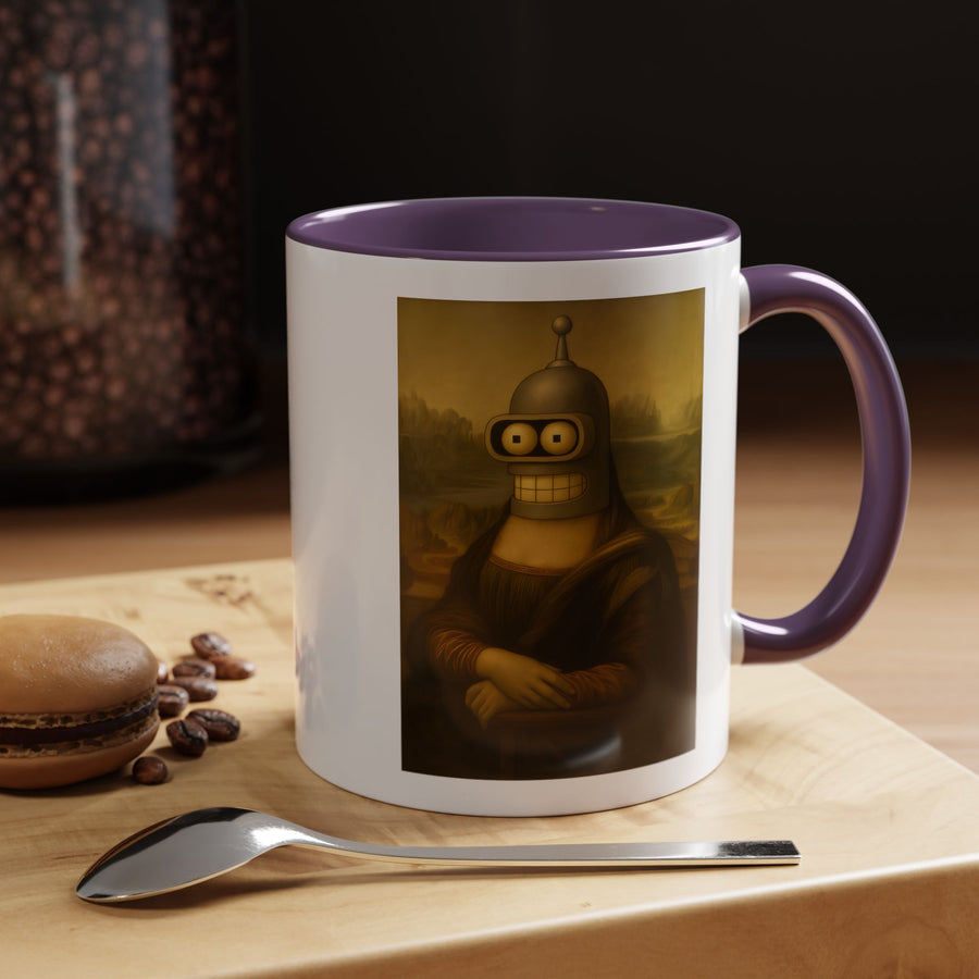 True Insights Tasse Bender Mona Lisa satirisches Sci-Fi Geschenk