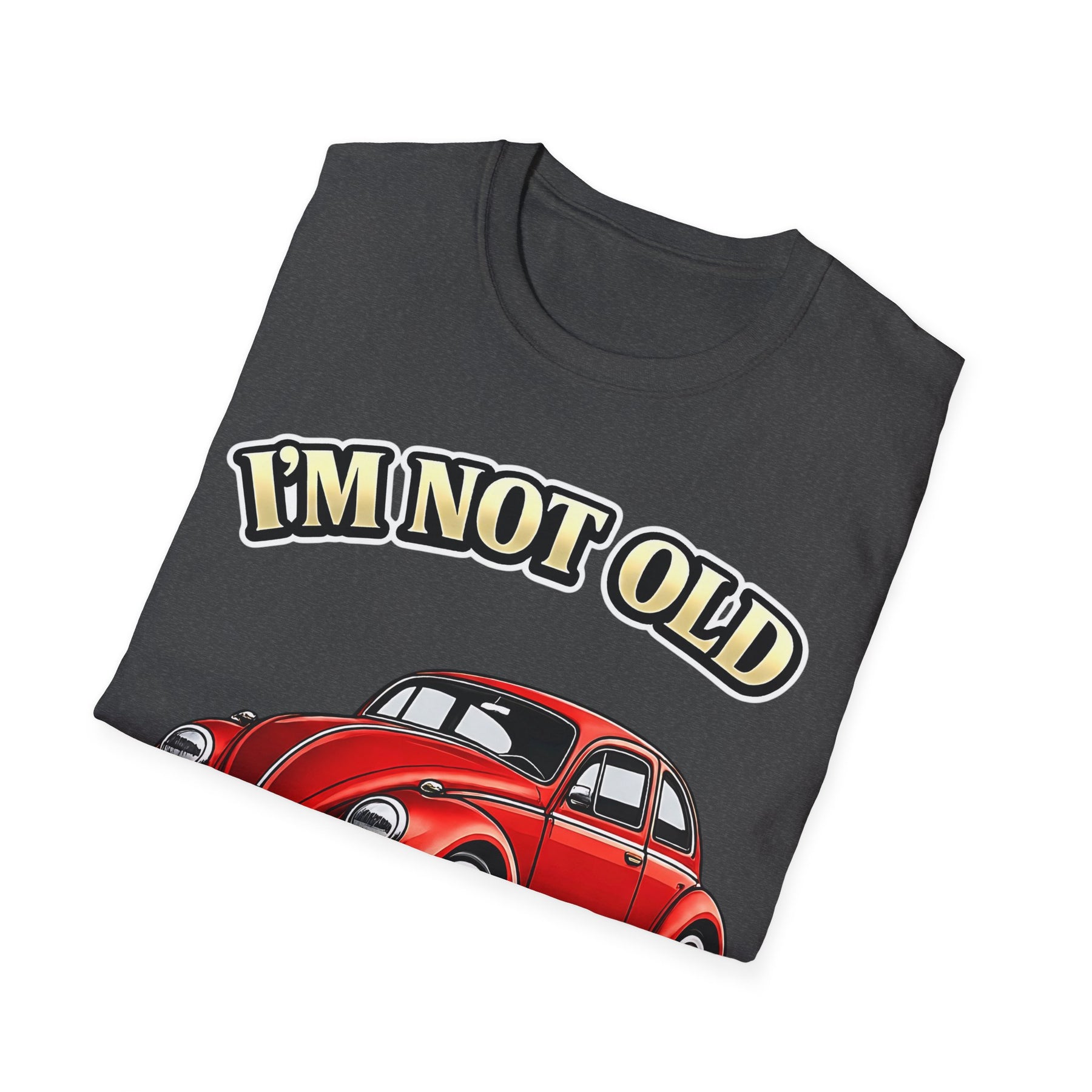 True Insights T-Shirt Vintage Käfer Oldtimer Im Not Old Im Classic passend für Oldtimer-Fans