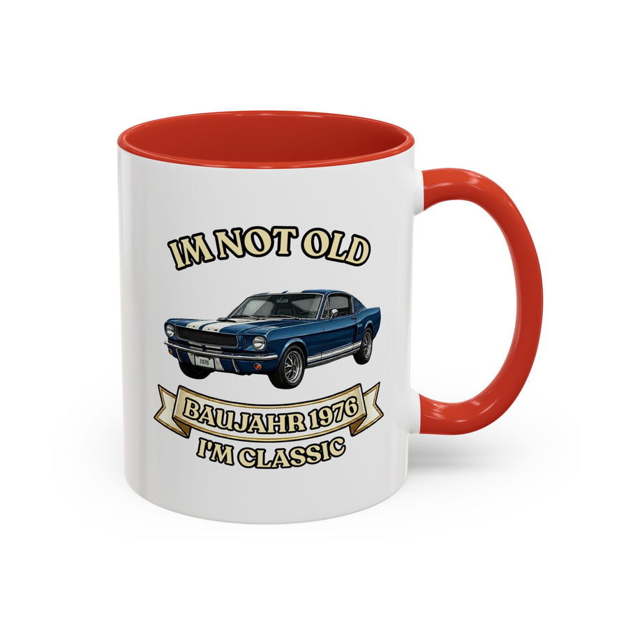 Jahrgang 1976 Tasse – Geschenk zum 50. Geburtstag | Muscle Car