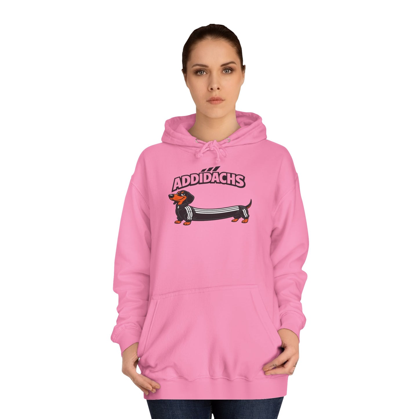 Lustiger Dackel Hoodie - ADDIDACHS Wortspiel Sport-Hund - Witziges Geschenk für Dackelbesitzer & Hundeliebhaber