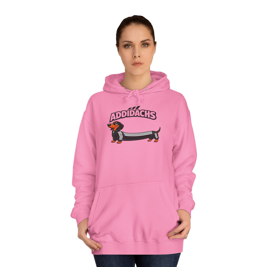 Lustiger Dackel Hoodie - ADDIDACHS Wortspiel Sport-Hund - Witziges Geschenk für Dackelbesitzer & Hundeliebhaber