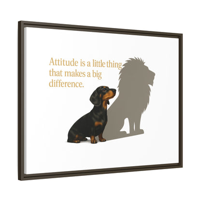 Inspirierendes Wandmotiv mit klarer Botschaft – ruhig, positiv und ideal für moderne Wohnräume.