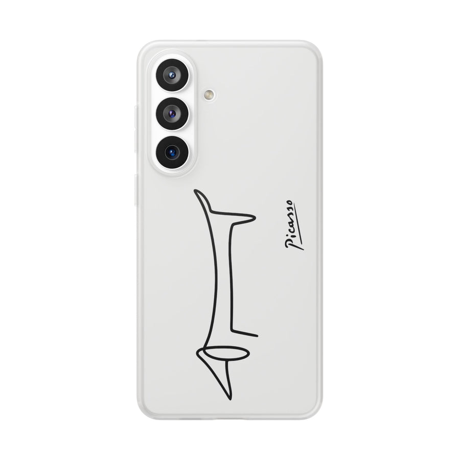 Picasso Cubisme Noir | Coque de téléphone | L'art à l'état pur