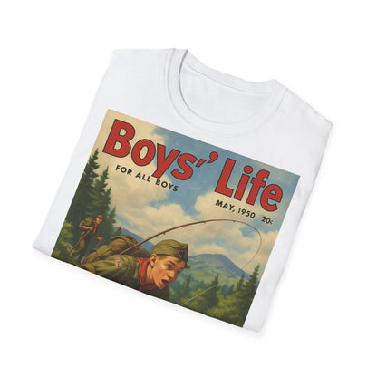 Vintage Motiv – Vintage „Boys’ Life“ T-Shirt – Retro-Pfadfinder-Motiv | True Insights Design mit Humor