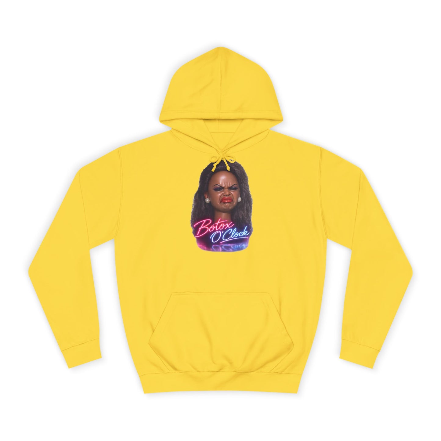Botox O'Clock Hoodie – Lustiges Neon Beauty Motiv für Botox-Fans, Damen & Herren Geschenk