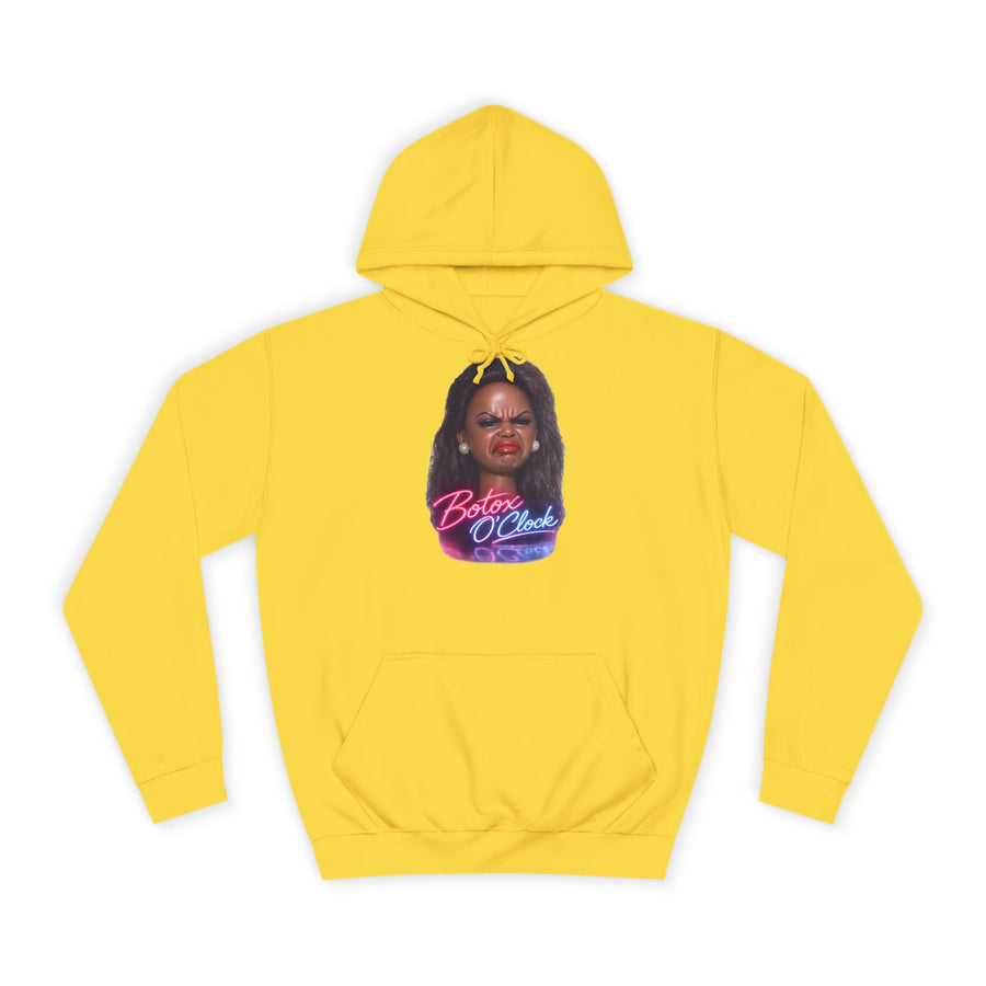 Botox O'Clock Hoodie – Lustiges Neon Beauty Motiv für Botox-Fans, Damen & Herren Geschenk