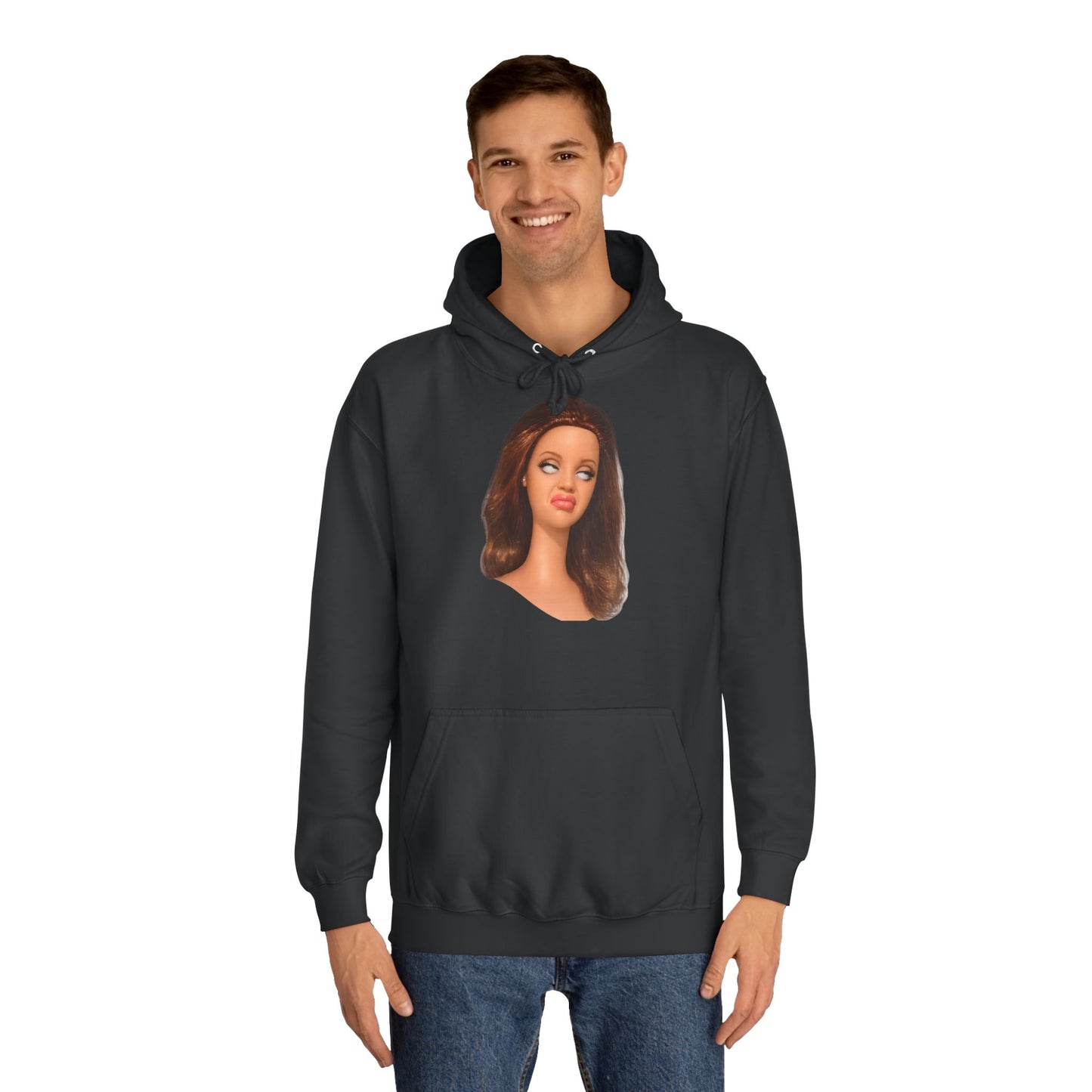 Lustiges Puppen-Meme T-Shirt | Genervter Gesichtsausdruck | Sarkastisches Barbie Face Shirt für Damen & Fans von Ironie