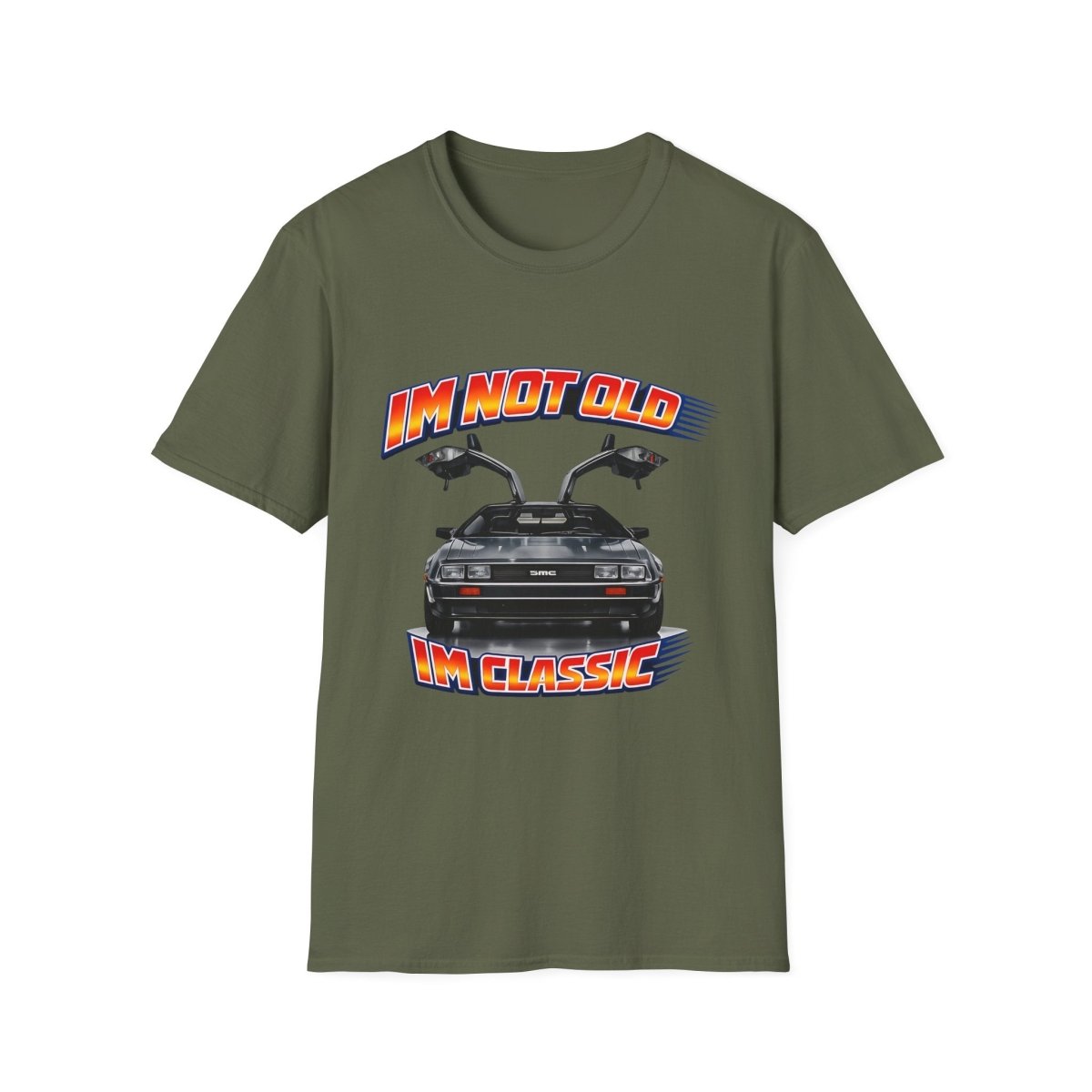 I'm Not Old I'm Classic | Back to the Future T-Shirt | DeLorean DMC-12 Retro Shirt