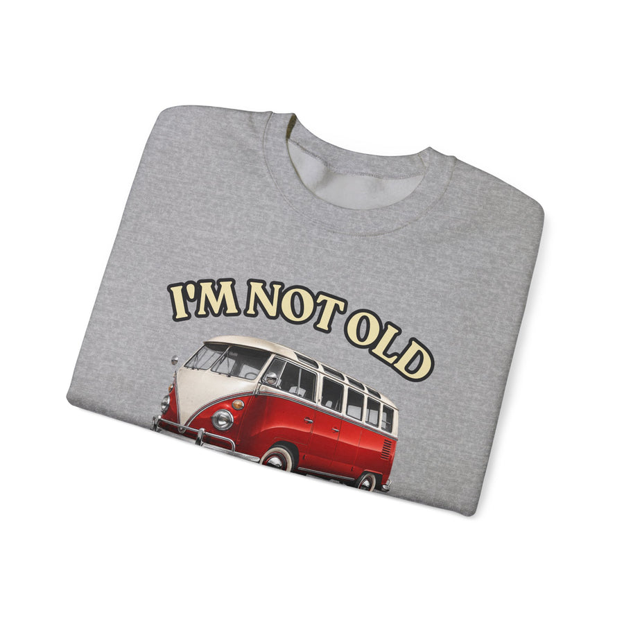 Jahrgang 1986 Sweatshirt – Geschenk zum 40. Geburtstag | VW Bulli