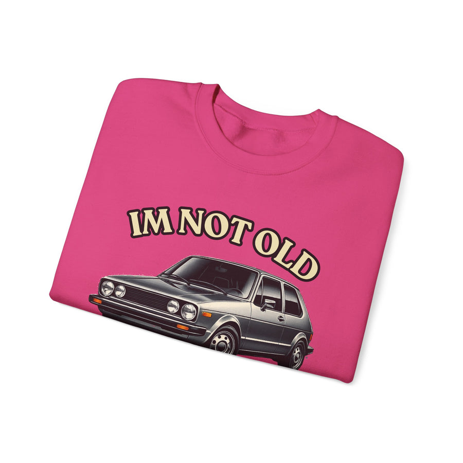 Oldtimer Sweatshirt – Abraham & Sarah cadeau 50 jaar