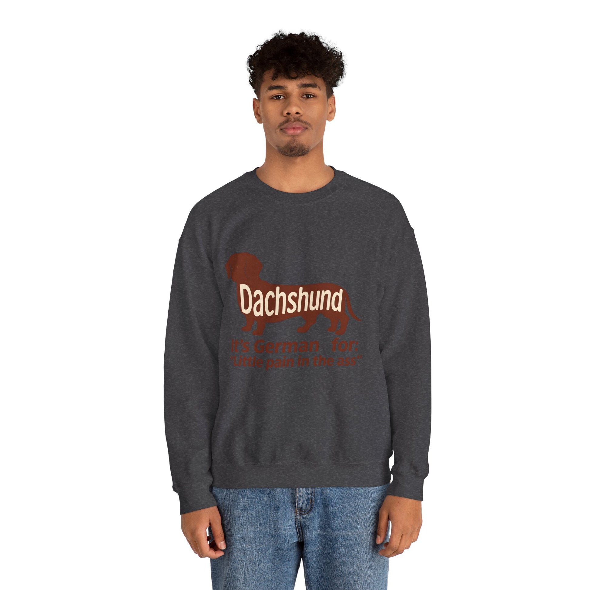 Dackel-Humor für Kenner: Sweatshirt mit frechem Spruch und kultigem Design – ideal für Hundefreunde mit Ironie. – Lustiges Sweatshirt | True Insights – Bild 47