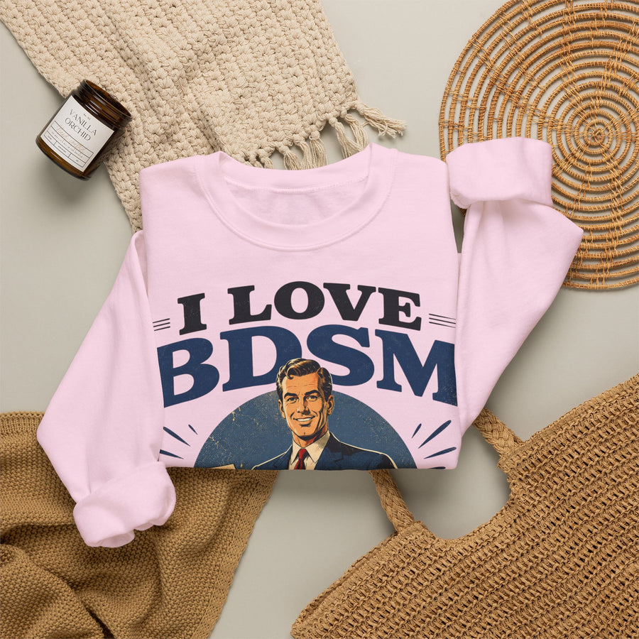 I Love BDSM Sweatshirt – Business Development, Sales & Marketing – lustiges Büro-Motiv