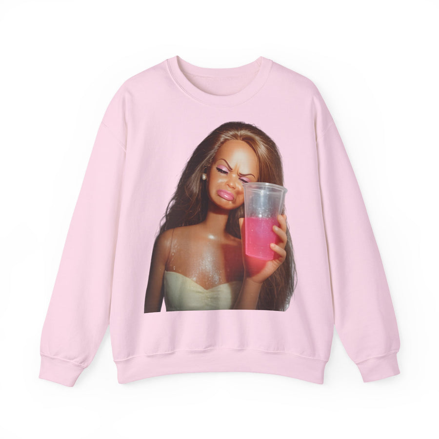 Sweat Doll Meme Barbicore – Sweat drôle poupée pink drink pour soirées & divas
