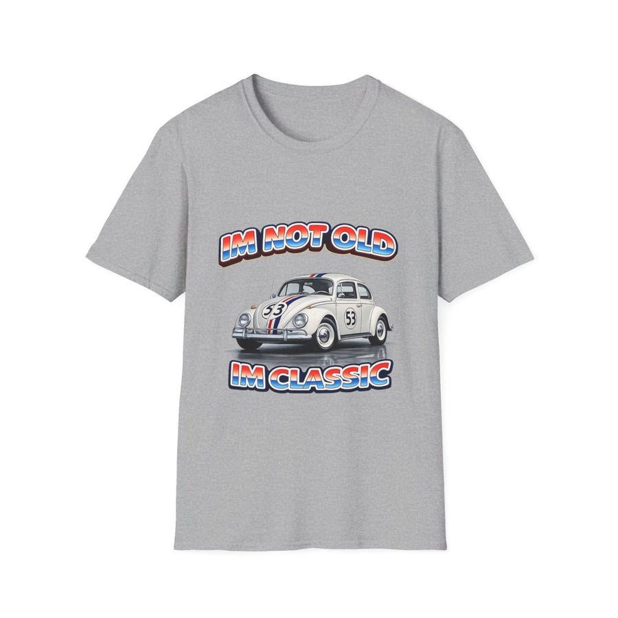 True Insights T-Shirt I'm Not Old I'm Classic Vintage Motiv in Sport Grau