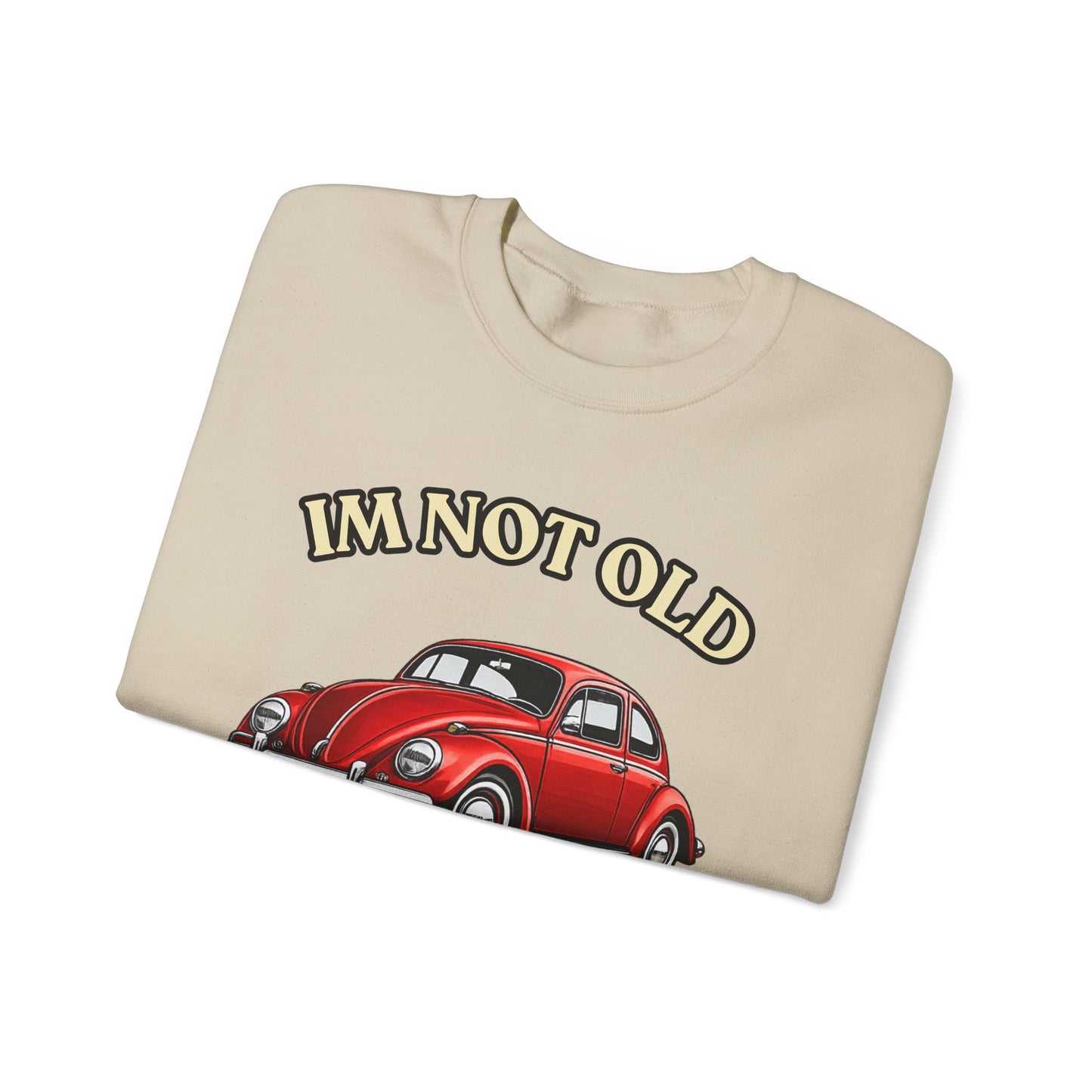 Baujahr 1976 Sweatshirt – I'm Not Old I'm Classic – Vintage Käfer Auto zum 50. Geburtstag