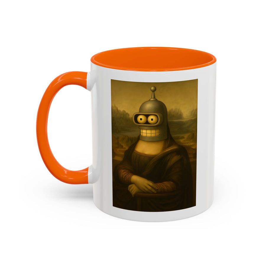 True Insights Tasse Bender Mona Lisa Sci-Fi Parodie Kaffeetasse im Alltag