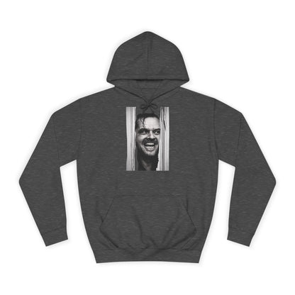 Shining Hoodie – Jack Torrance Kult-Horror Motiv | Jack Nicholson Fan Kapuzenpullover für Filmfans