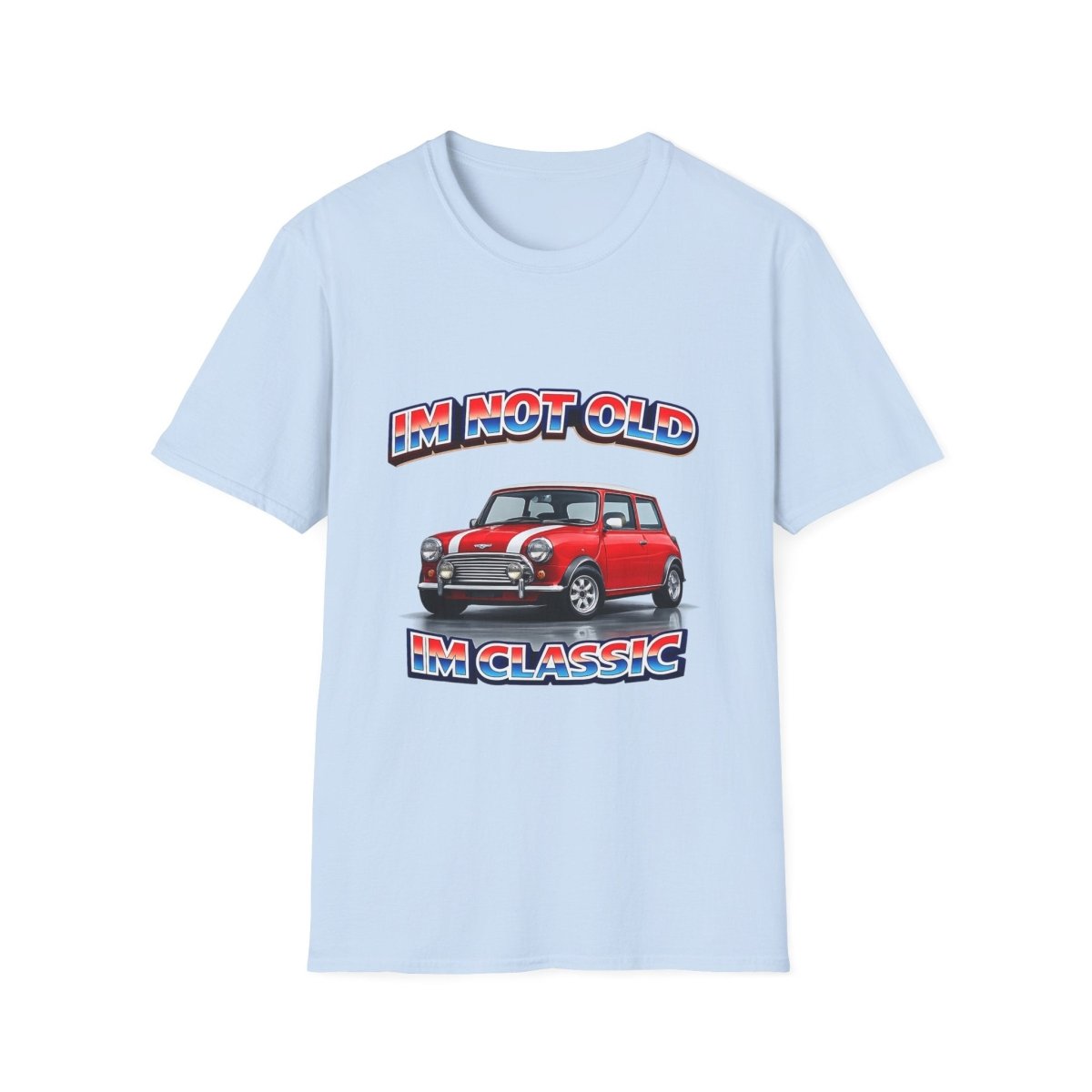 I'm Not Old I'm Classic | Italian Job T-Shirt | Mini Cooper Retro Shirt