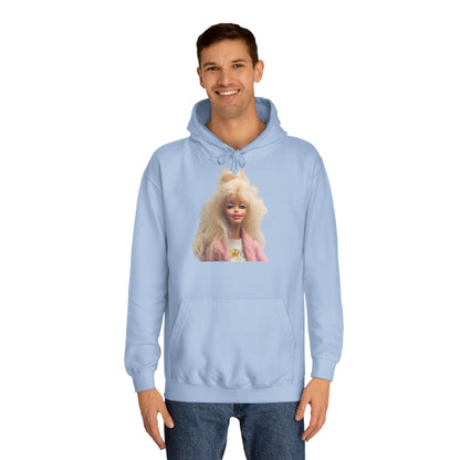 Retro Barbie Puppe T-Shirt Damen | 80er Jahre Style Doll Print Shirt | Nostalgie Geschenk für Puppen-Fans