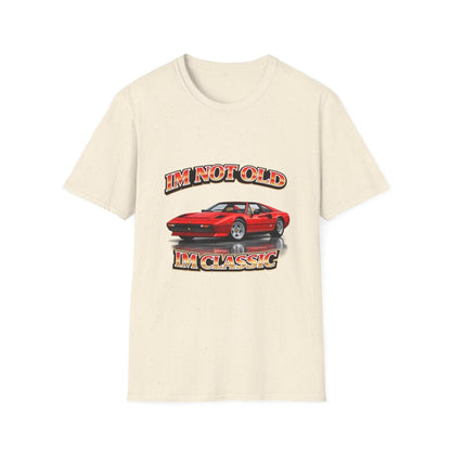 I'm Not Old I'm Classic | Magnum P.I. T-Shirt | Ferrari 308 GTS Retro Shirt