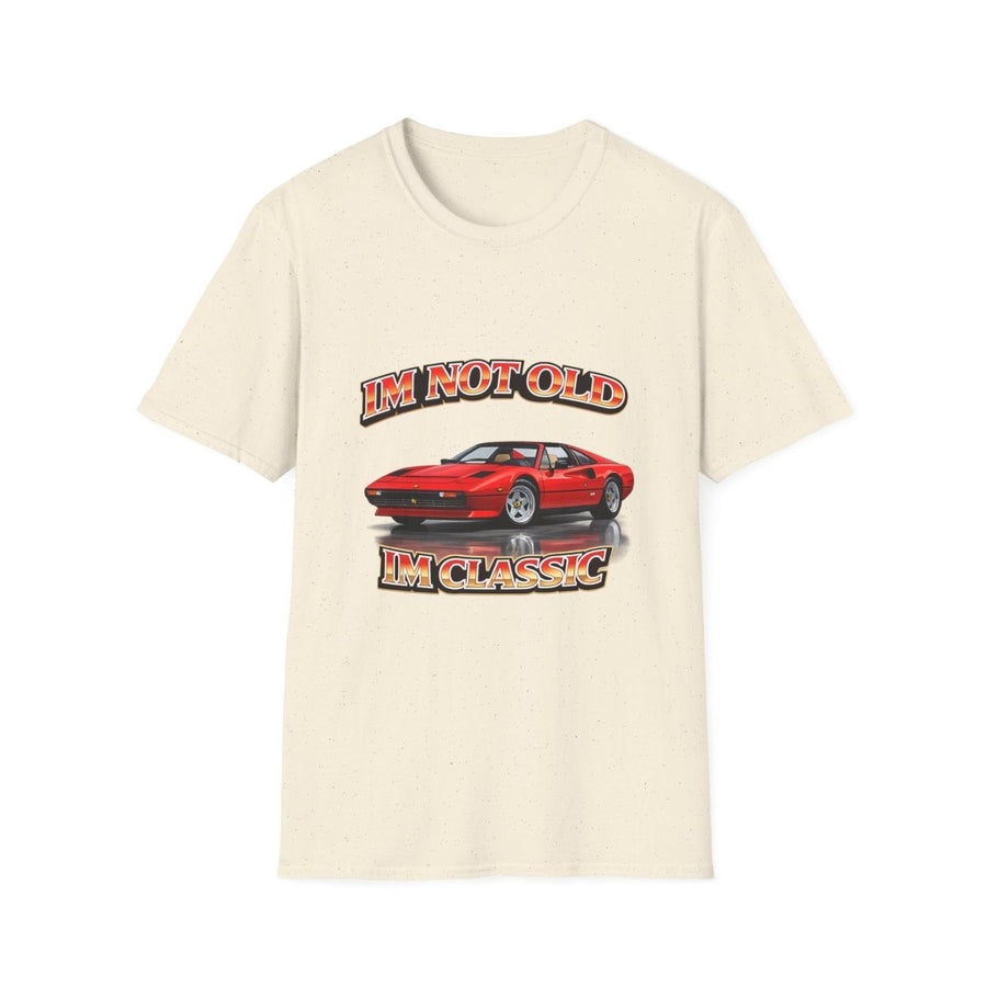 I'm Not Old I'm Classic | Magnum P.I. T-Shirt | Ferrari 308 GTS Retro Shirt