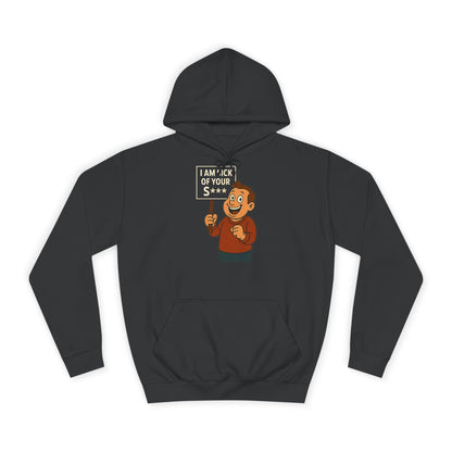 I AM SICK OF YOUR S*** Hoodie – Lustiger Retro Cartoon Spruch Kapuzenpullover für Sarkasmus & Humor Fans