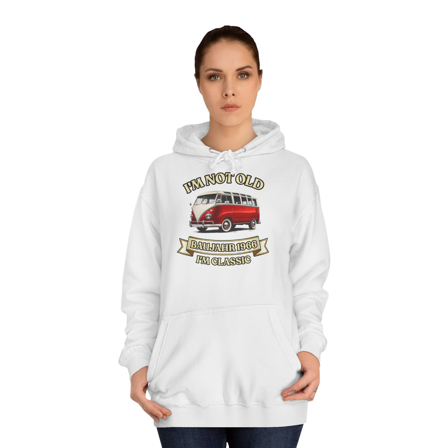 Geschenk zum 60. Geburtstag – Hoodie Jahrgang 1966 VW Bulli