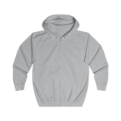 Botox O'Clock Zip Hoodie – Lustiges Neon Karikatur Motiv für Beauty-Fans, Grumpy Face Kapuzenjacke