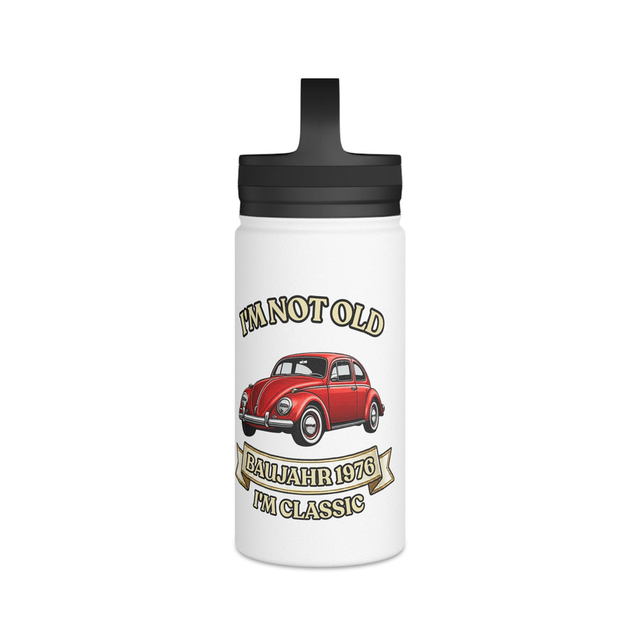 Born in 1976 Water Bottle – 50th Birthday Gift | VW Beetle