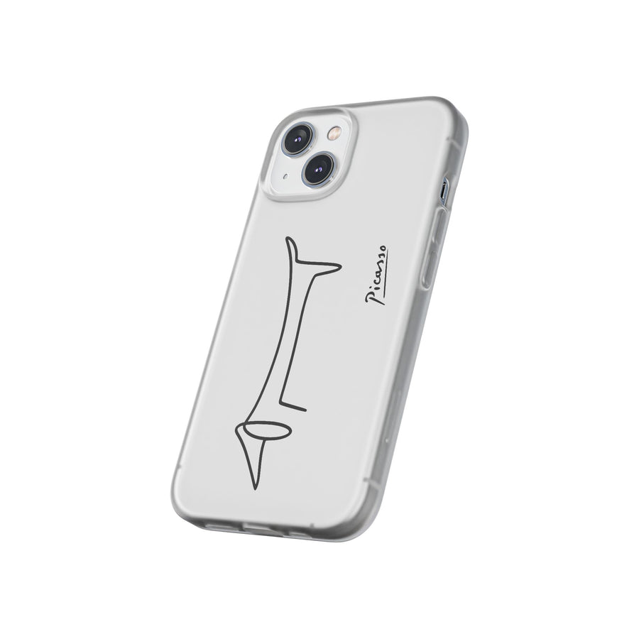 Picasso Cubisme Noir | Coque de téléphone | L'art à l'état pur