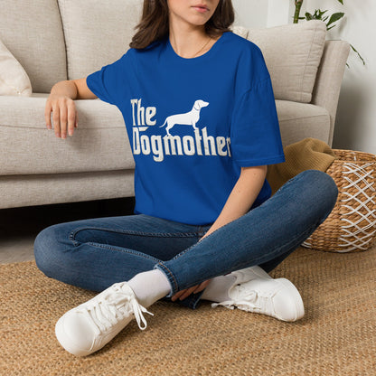 True Insights T-Shirt The Dogmother Dackel Design getragen, witziges Geschenk für Dackelfans