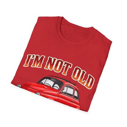 True Insights Retro T-Shirt Oldtimer Kleinwagen, retro Print als originelles Geschenk für Männer