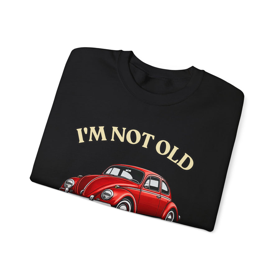 Born in 1976 Sweatshirt – 50th Birthday Gift | VW Beetle