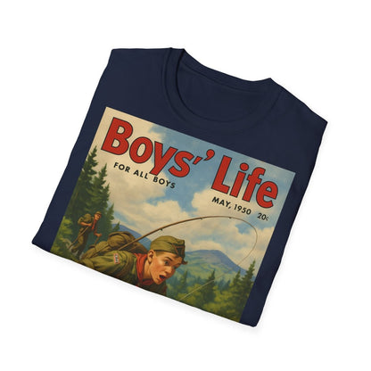 Vintage Motiv – Vintage „Boys’ Life“ T-Shirt – Retro-Pfadfinder-Motiv | True Insights Design mit Humor