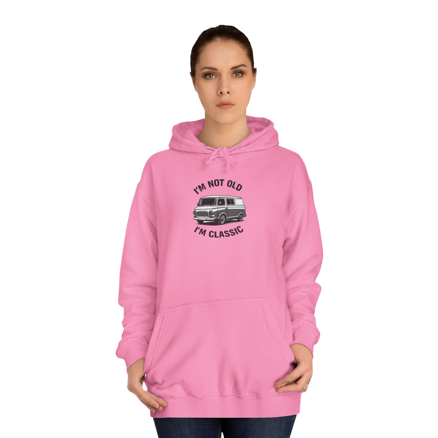 Barkas B1000 Classic Van Hoodie – I'm Not Old I'm Classic Geschenk für DDR-Oldtimer-Fans