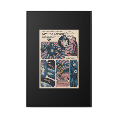 Captain Ozone – Retro Art Canvas