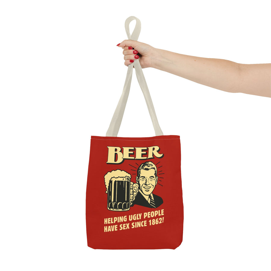 True Insights Einkaufstasche Bier lustiger Spruch als Geschenk verpackt