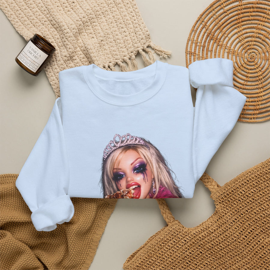 Princess Punk Sweatshirt – Freches Party-Motiv mit Drag-Queen-Glam