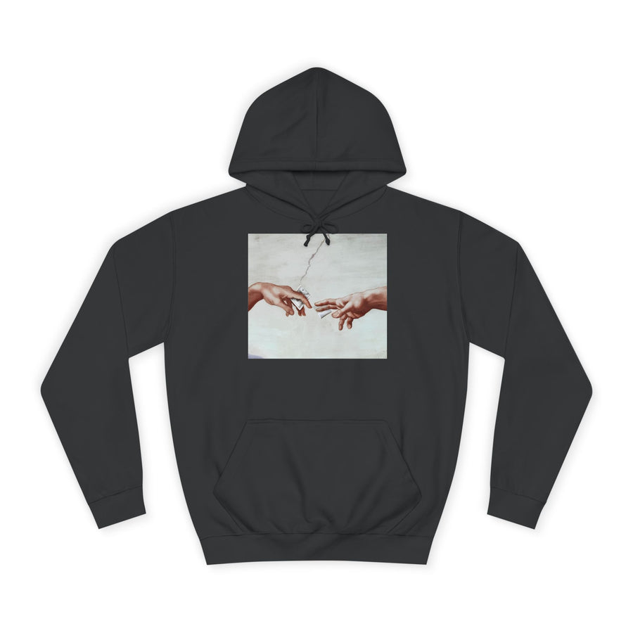 The Deal Hoodie – Michelangelo-Parodie mit schwarzem Humor