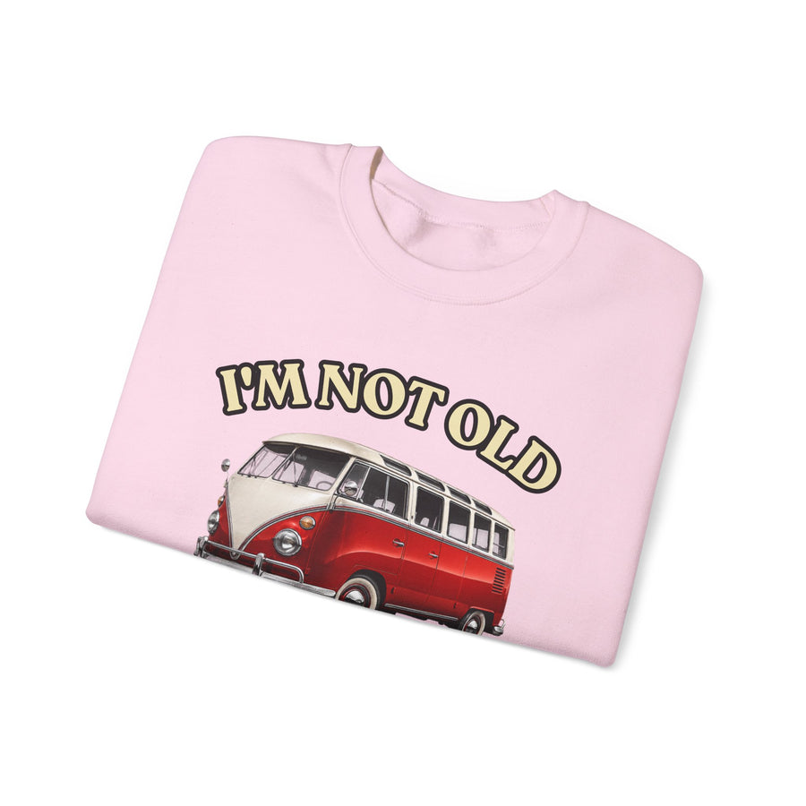 Jahrgang 1986 Sweatshirt – Geschenk zum 40. Geburtstag | VW Bulli