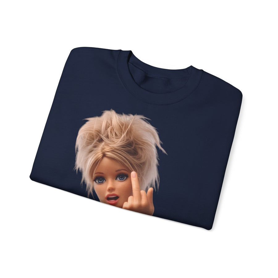 True Insights Middle Finger Sweatshirt – Freches Statement-Motiv
