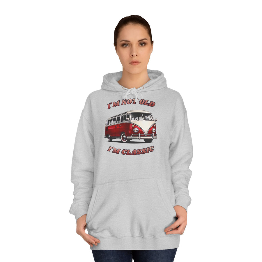 True Insights VW Bulli T1 Samba Hoodie – I'm Not Old I'm Classic Geschenk