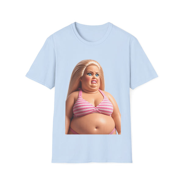 Genervte Blondine T-Shirt Bikini Puppe – Lustiges Statement Shirt